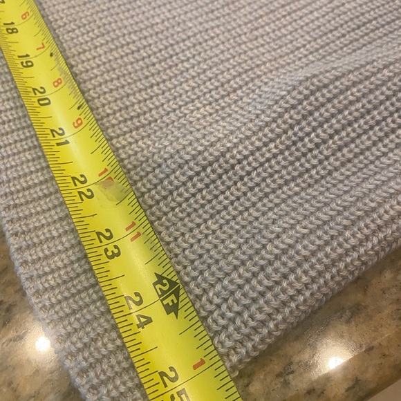 Eileen Fisher Light Gray Crew Neck Top - Picture 4 of 11